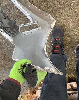 predni naraznik skoda scala bez pdc bily - 2