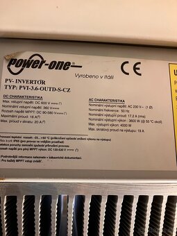 Jednofázový Striedač menič napätia 3,6kw (max4kw) - 2