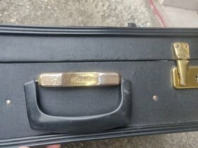 Starožitný koženkovy kufor - 2