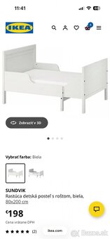 Rastuca postel Ikea - 2
