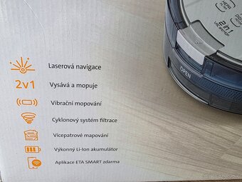 Robotický vysávač ETA s mopovanim - 2