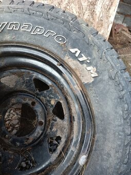 Pneumatiky s diskami Hankook P236/70 R16 m+s - 2