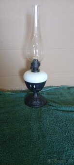 Starožitné petrolejové stolové lampy - 2
