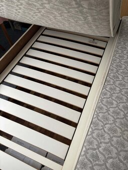 Manželská posteľ,plus matrace a rošty - 2