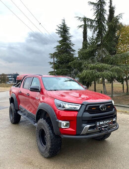 Rozšírenie lemy blatníkov Toyota Hilux 2021- - 2