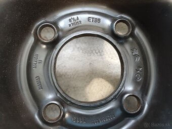 Plechové disky 4x108 r16 Peugeot - 2