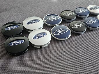 Stredové krytky Ford – 66 mm / 63 mm / 54 mm – sada 4 ks - 2