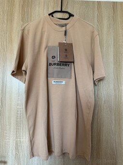 Panske tricko Burberry béžové - 2