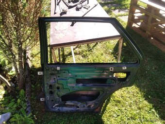 Skoda Felícia zadné dvere prave zelená tmava - 2