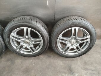 Predám tieto elektróny 4x100 R15 185/60 R15 6.5mm letné - 2