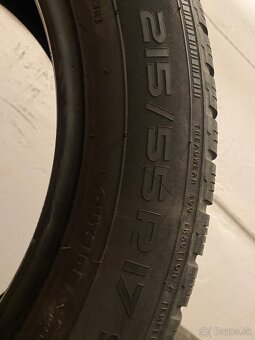 215/55 R17 zimné Nokian - 2
