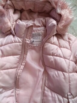 Dievcenska zimna bunda 128 - 2