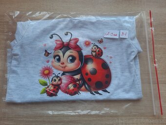 Roztomile detské tričká na 2-3 roky - 2