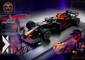 MAX VERSTAPPEN Redbull RB16B v mierke 1:18 GP Monaco 2021 - 2