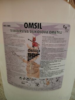 Delap fasádna silikónová omietka - 2