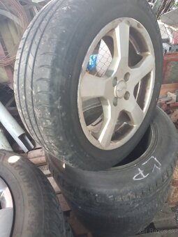 ALU disky elektrony 4x98 R16 205/55 - 2