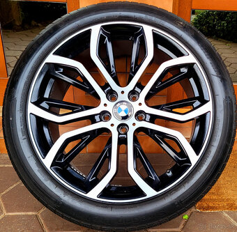 alu R21 5x120, dvojrozmer, bicolor, zimné pneu, BMW X6 - 2