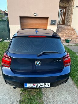 Predám Bmw F20 - 116d (85kw/116ps), 6st. manual - 2