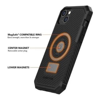 Rokform kryt Rugged pre iPhone 14 Pro, čierny - 2