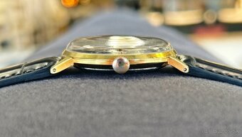 Československé mechanické vintage retro hodinky PRIM Brusel - 2