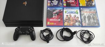 Ps4 pro 1tb+hry - 2
