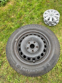 5x112 r15 + zimné pneumatiky Michelin Alpin - 2
