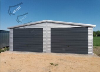 Plechová garáž 7X6 m Doprava a montaż gratis po celej SR - 2