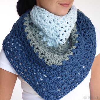 Háčkované šatky - 2