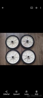 Kolieska na retro kočík - 2