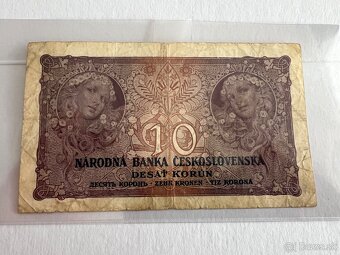 Predám bankovky slovenský štát ČSR - 2