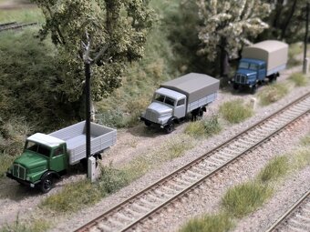 Autíčka TT1:120 na modelovú železnicu - 2