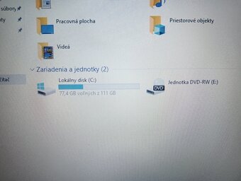 predám Fujitsu Lifebook A544-Intel corei3 -4gb ram -bez bat. - 2