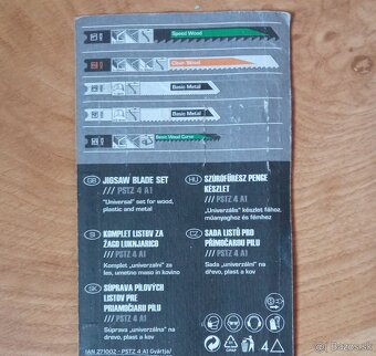 Pílové listy do priamočiarej píly - 2