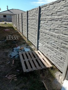 Betónové ploty - 2