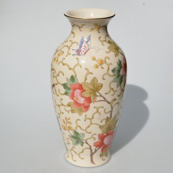 Veľká a ťažká elegantná porcelánová váza z Anglicka - 2