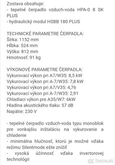 Tepelné čerpadlo vzduch-voda - 2