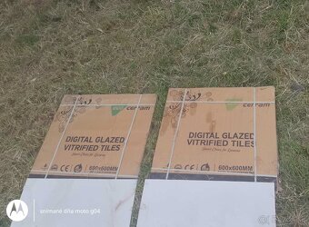 Predám nové digitálne glazované vitrifikované dlaždice 60×60 - 2