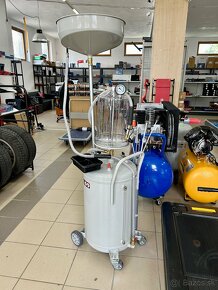 Pneumatická odsávačka / zlievačka na použitý olej 80Litrová - 2
