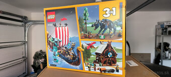 Predam 31132 LEGO Creator 3 in 1 Viking Ship and the Mi - 2