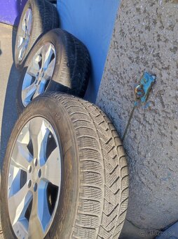 Alu disky subaru r17 na zimnych Pirelli - 2