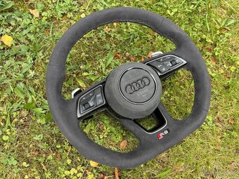 AUDI MULTIFUNKCNY VOLANT ALKANTARA s logom RS - 2