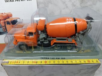 Tatra 148 AM 368 domiešavač 1/43 DeAgostini - 2
