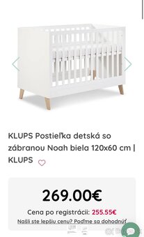 Detská postieľka - 2