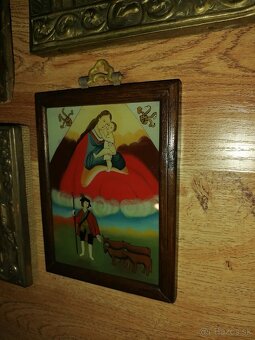 Starožitná ikona. - 2