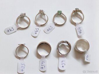 Krasne strieborne prstene - 2