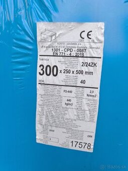 Pórobetónové tvárnice PORFIX 300 a 375 (Porfix, Ytong) - 2