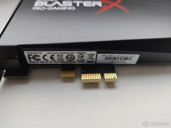 Predám SOUND BLASTER  AE 5 - PLUS - 2