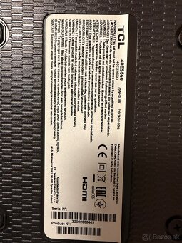 TV TCL 40” 40ES560 - 2
