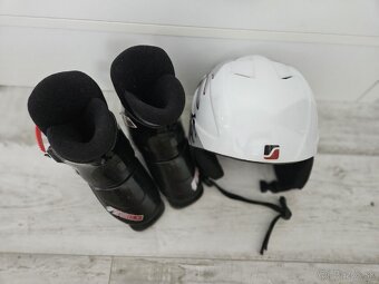 Predám detské lyžiarky s prilbou - 2