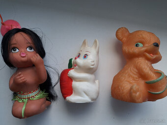 Retro pískacie hračky - 2